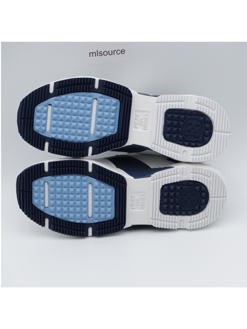 NEW Size 9 Women's G/FORE MG4+ Perforated T.P.U. Contrast Stripe Golf Shoes Snow - Picture 6 of 7